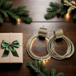 Multi-Strand Metallic Hoop Earrings