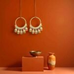 Boho Festival Hoop Jhumka Earrings