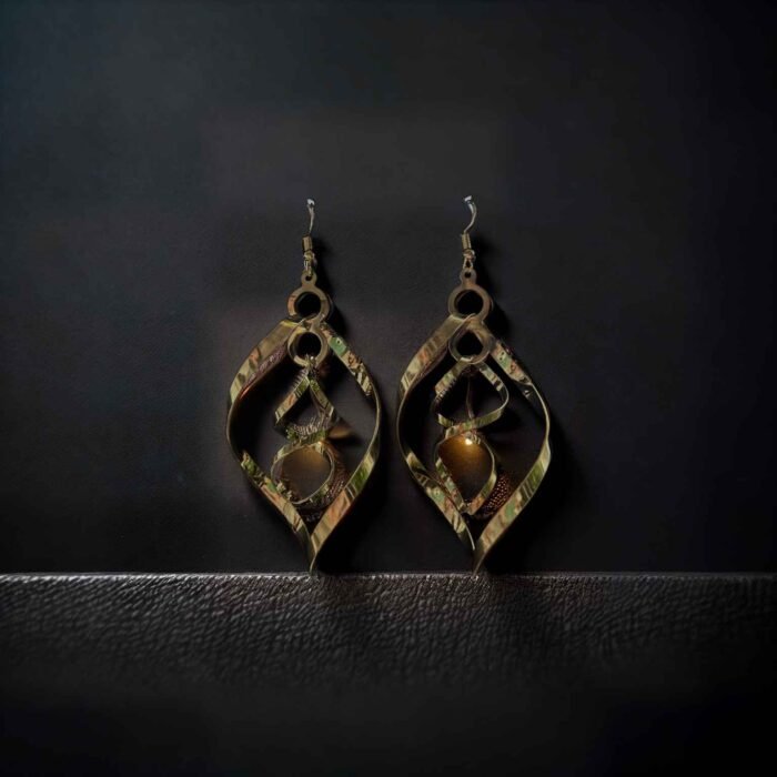 Mystic Swirl Drop Earrings - Image 1