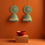 Royal Emerald Jhumka Earrings