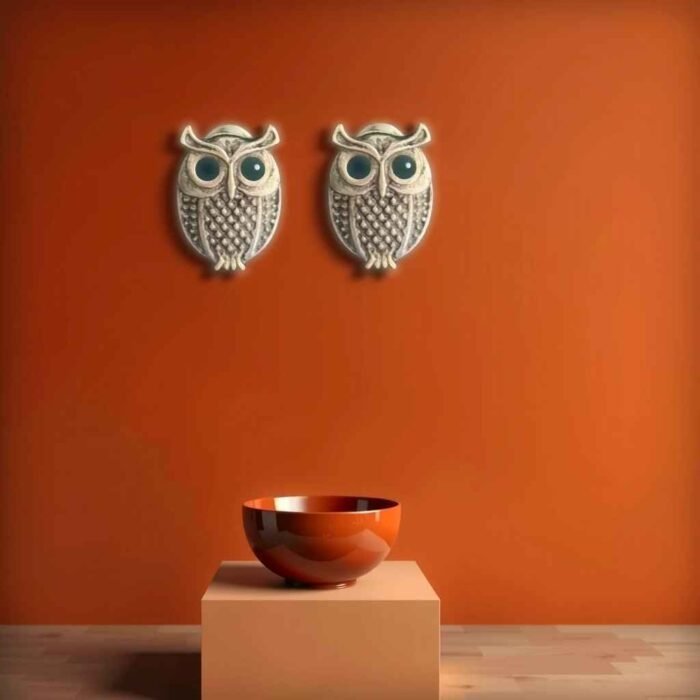 Wisdom Keeper Owl Stud Earrings - Image 1