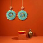 Fiesta Dreamcatcher Hoop Earrings