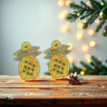 Tropical Bliss Pineapple Earrings