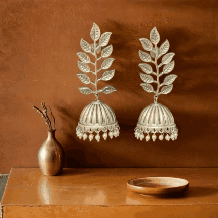 The Leaf Bell Jhumkas