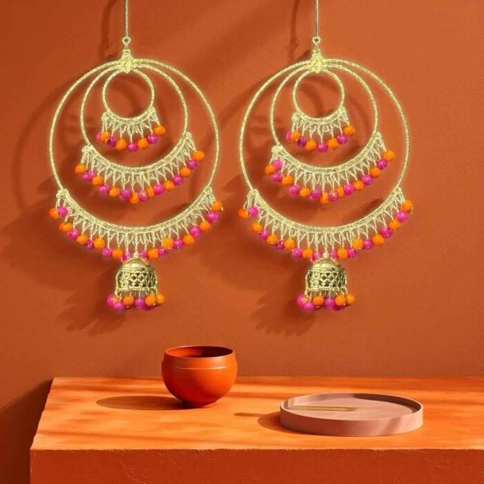 Rangtaar Hoop Jhumkas - Image 1