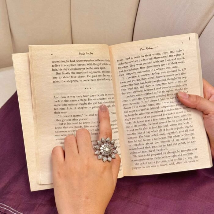 Tribal Blossom Ring - Image 2
